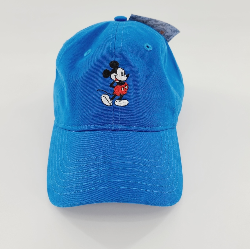 DISNEY MICKEY MOUSE BASEBALL HAT BLUE UNISEX
